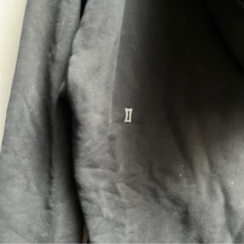 Kit and Ace Black Relaxed Fit hoodie Cotton Sweatshirt sz S - Picture 3 of 8